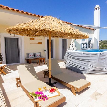 Willa House With Amazing Ocean View And Patio - Pool Porto Heli Zewnętrze zdjęcie
