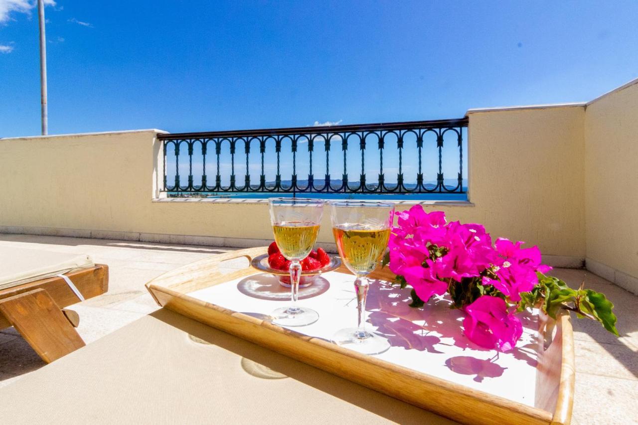 Willa House With Amazing Ocean View And Patio - Pool Porto Heli Zewnętrze zdjęcie